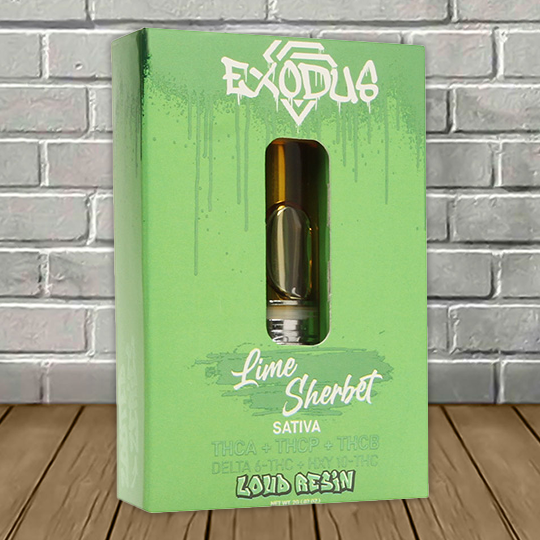 Exodus Live Resin Zooted Series Vape Cartridge 2g