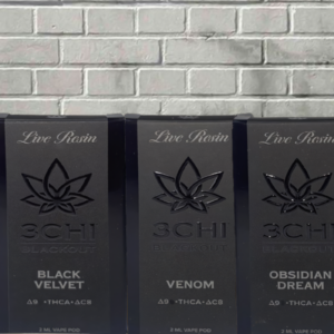 3Chi Blackout Blend THCa + D9 +C8 Pods 2ml