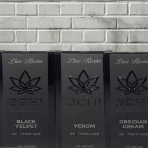 3Chi Blackout Blend THCa + D9 +C8 Pods 2ml