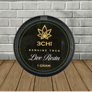 3Chi Live Resin Genuine THCa Dab 1g