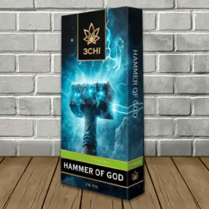 3Chi True Strains Cannabis 2ml Pod–Hammer Of God (Hybrid)