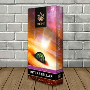 3Chi True Strains Cannabis 2ml Pod–Interstellar (Indica)