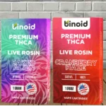 Binoid Premium Live Rosin THCa Vape Cartridge 1g