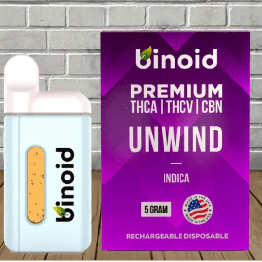 Binoid Premium THCa + THCv Disposable 5g - Image 2