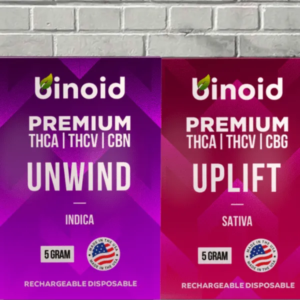 Binoid Premium THCa + THCv Disposable 5g