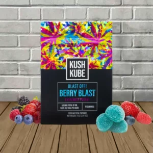 Kush Kube High Potency Blast OFF Gummies 5000mg
