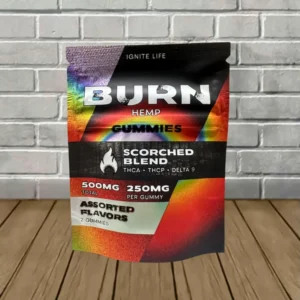 Burn Hemp Scorched Blend Gummies 500mg