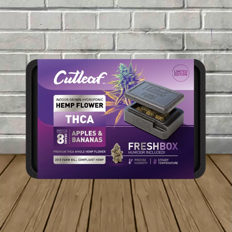 Cutleaf Limited Edition THCa Flower 8g + 1ct Fresh Box - Image 3