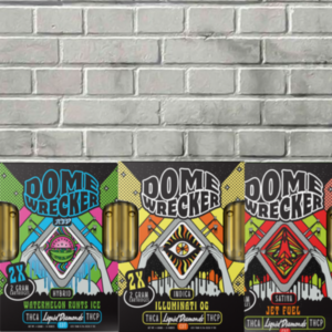 Domewrecker 2×2 THCa Liquid Diamonds Cartridge 4g