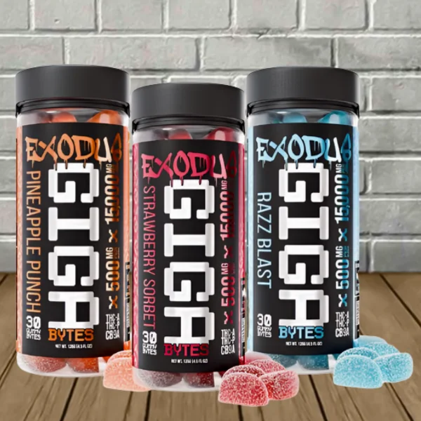 Exodus Gigabytes Gummy Bytes 15000mg - Image 3