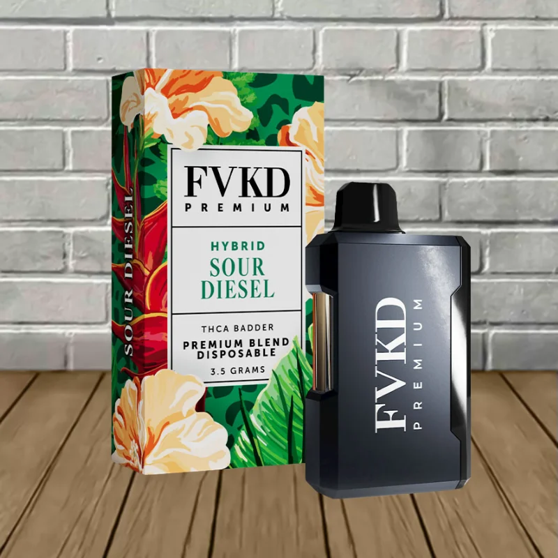 FVKD Premium THCa Badder 3.5g Disposable - Image 3