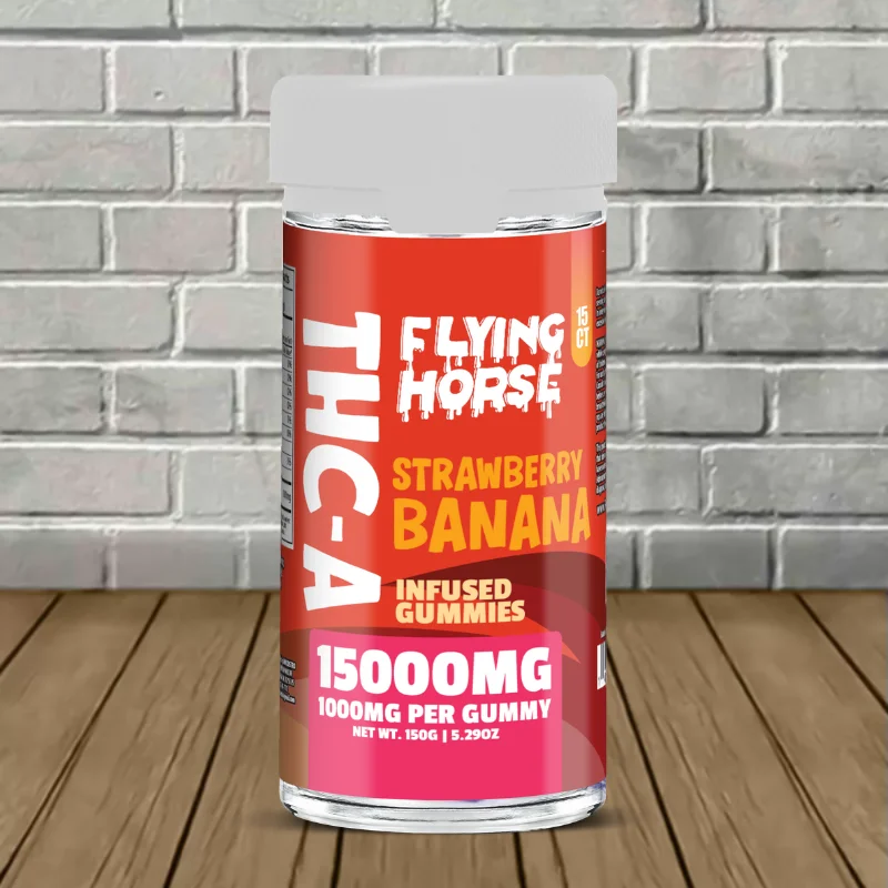 Flying Horse Exotic Blend Gummies 15000mg THCA
