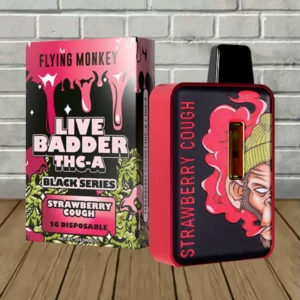Flying Monkey Live Badder THCA Black Series Disposable | 2g