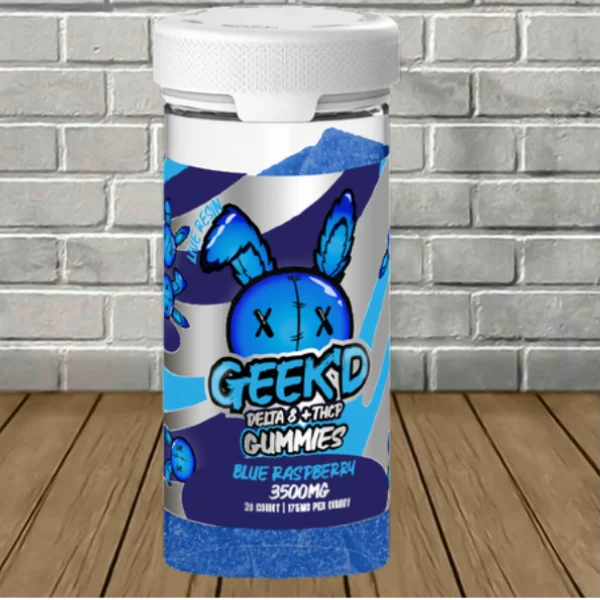 GEEK’D Extracts Delta 8 + THCP Gummies 3500mg
