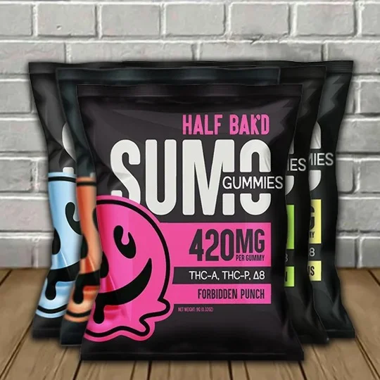 Half Bak’d Sumo Blend Gummies 2ct 420mg