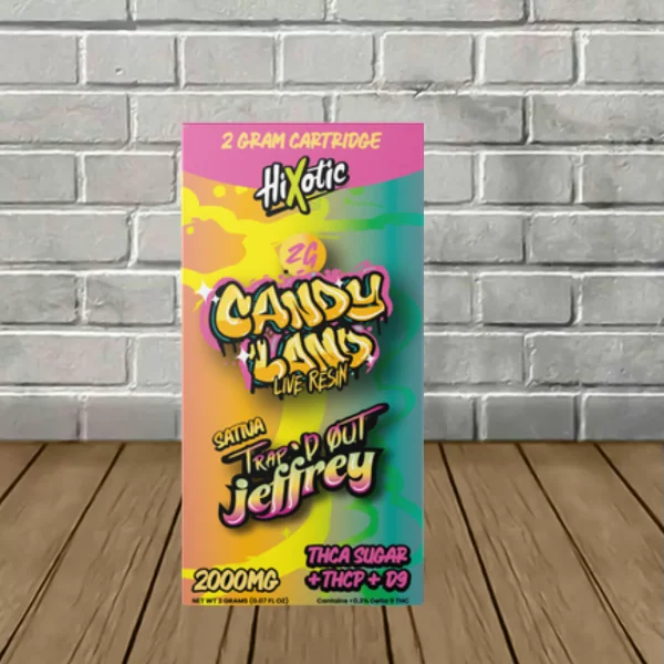 Hixotic Trap’d Out Jeffrey Vape Cartridge 2g