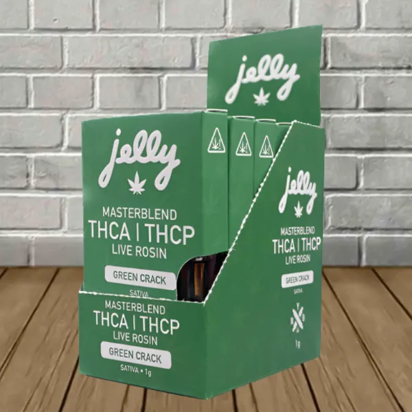 NYB Labs Jelly Live Rosin Masterblend THCa | THCP Vape Cartridge 1g — DISCONTINUED - Image 3
