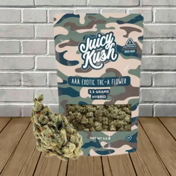 Juicy Kush AAA Exotic THCa Flower 3.5g