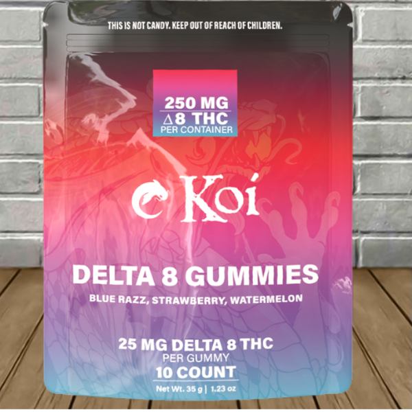 Koi Delta 8 Gummies Variety Pack 250mg