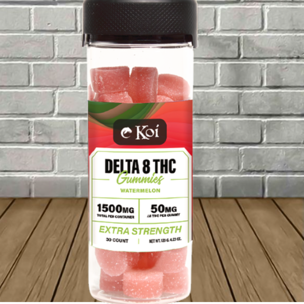 Koi High Potency Delta 8 THC Gummies 1500mg