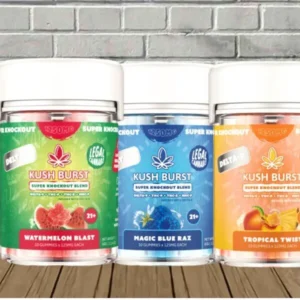 Kush Burst Super Knockout Blend Gummy 1250mg