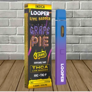 Looper THCa Live Badder Disposable 3g
