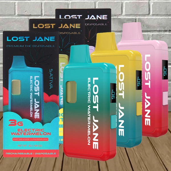 Lost Jane Shatter Sauce + Live Rosin Jam Disposable 3g - Image 2