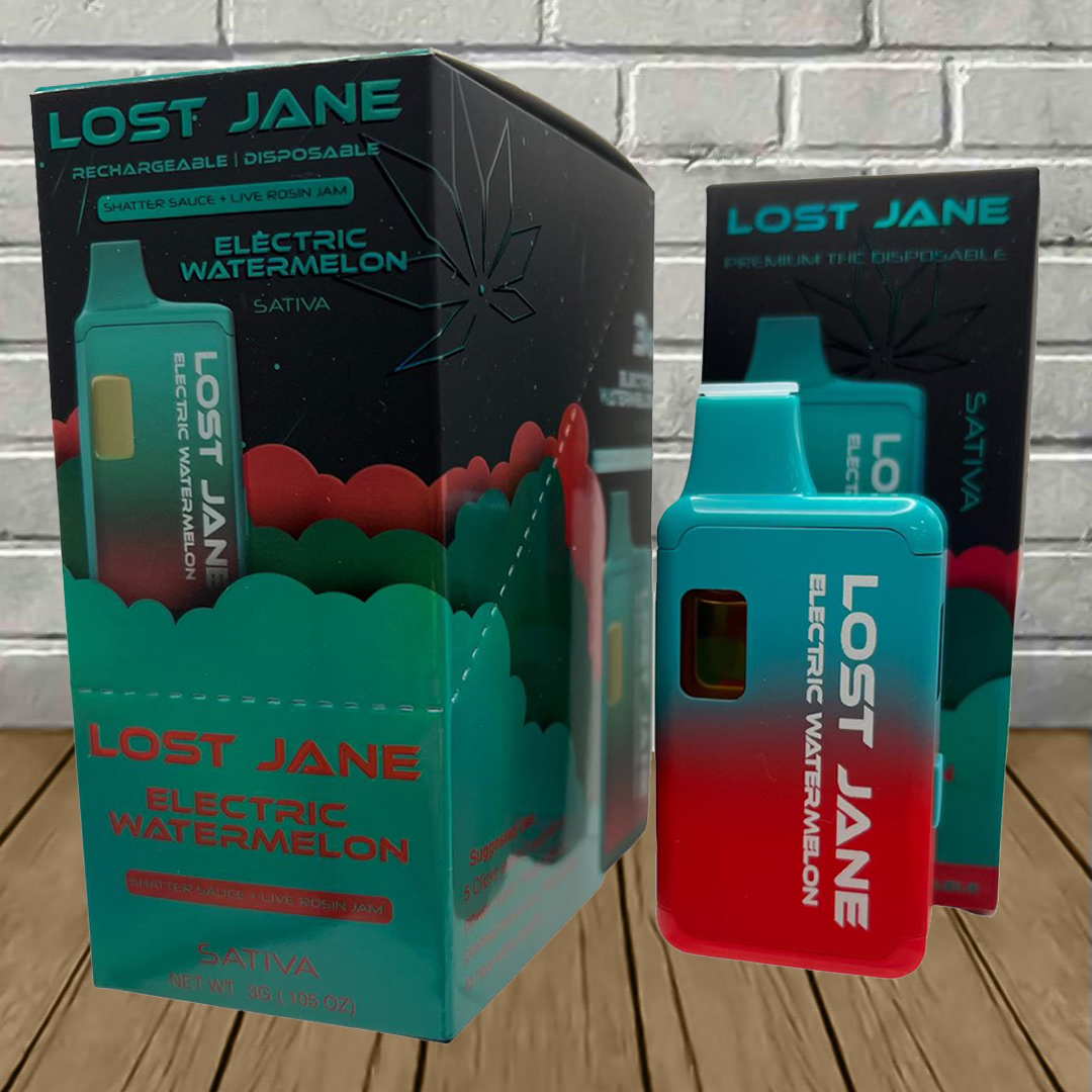Lost Jane Shatter Sauce + Live Rosin Jam Disposable 3g