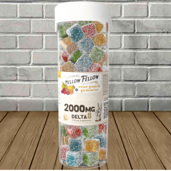 Mellow Fellow M-Fusions Delta 8 Gummies 2000mg - Image 3