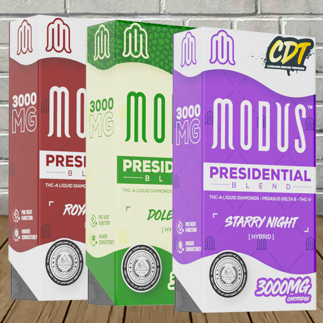 Modus Presidential Blend Vape Cartridge 3g - Image 3
