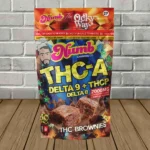 Numb Cannabis Co THCa + D9 + THCP The Ocky Way Brownies 2000mg