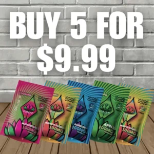 5 for $9.99 Purlyf Delta-8 THC Gummies 1000mg
