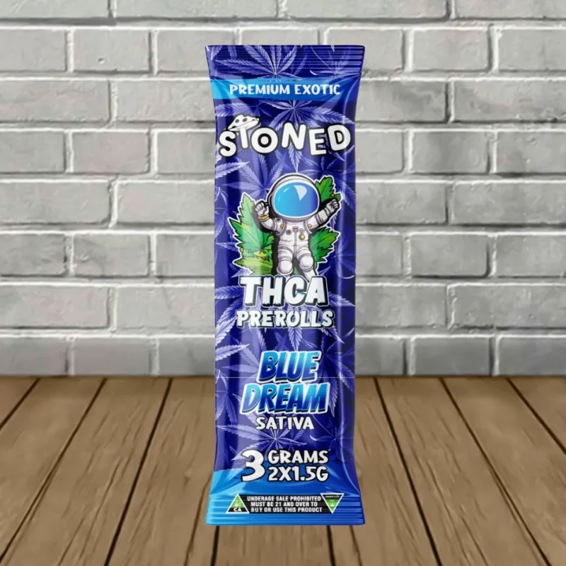 Stoned THCa Prerolls 3g - Image 3