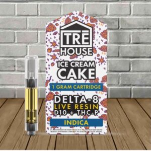 TRE House Live Resin D8 | D10 | THCP Vape Cartridge 1g –Ice Cream Cake TRE House Live Resin D8 | D10 | THCP Vape Cartridge 1g –Ice Cream Cake