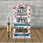 TRE House Live Resin D8 | D10 | THCP Vape Cartridge 1g –Ice Cream Cake