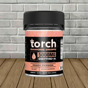 Torch Diamond D9 | THCa 5000mg Gummies