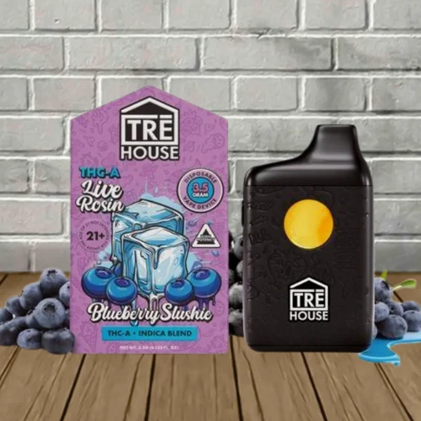 Tre House Live Rosin THCa Disposable Vape 3.5g - Image 3