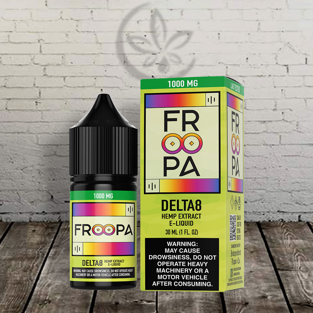 Froopa Delta-8 THC Hemp Extract E-Liquid 1000mg - Image 3
