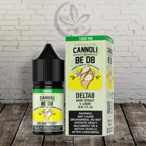 Cannoli Be D8 Delta-8 THC Hemp Extract E-Liquid 1000mg