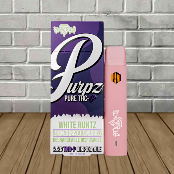 Exodus Purpz Live Badder THCP Disposable Vape 2.2g - Image 3