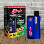 Numb Cannabis Co Super Smoker THCa + THCP Disposable 5.5g