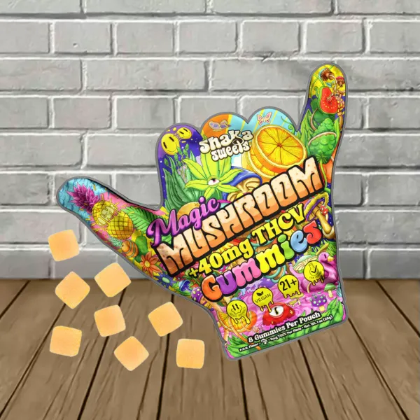 Shaka Sweets Magic Mushroom + THC Gummies 8ct
