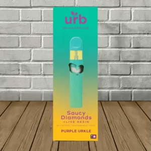 Urb Saucy Diamonds D8 + THCA + THCH Disposable 3g