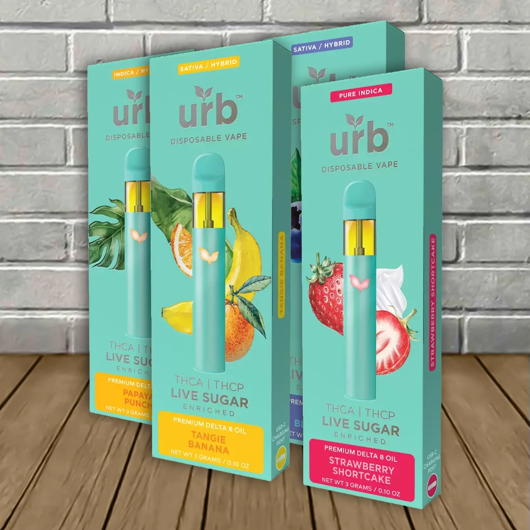 Urb THCA + THCP Live Sugar Disposable 3g - Image 3